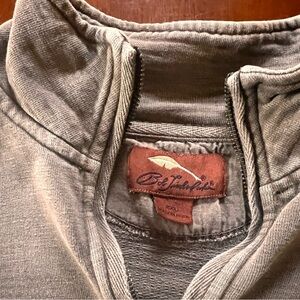 Bob Timberlake brown 1/2 zip pullover. Size XXL.